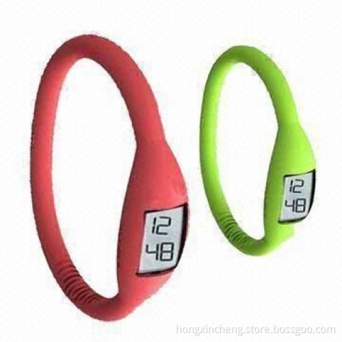 OEM Silicone Watch for Promotion, High Quality, Various Designs are Available